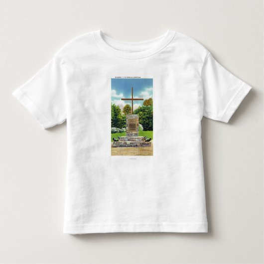 Marquis de Montrustig Monument Scene Kinder Shirts (Voorkant)