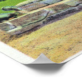 Marquis de Montrustig Monument Scene Poster (Hoek)