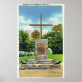 Marquis de Montrustig Monument Scene Poster (Voorkant)