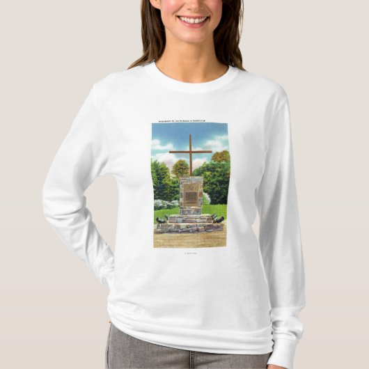 Marquis de Montrustig Monument Scene T-shirt (Voorkant)