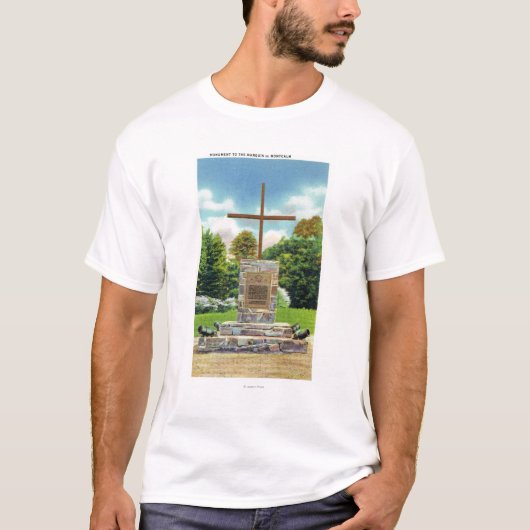 Marquis de Montrustig Monument Scene T-shirt (Voorkant)