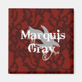 Marquis Gray Magnet