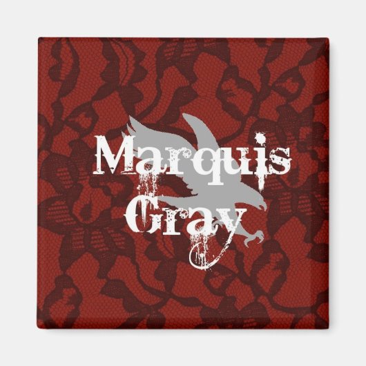 Marquis Gray Magnet (Voorkant)