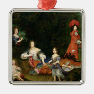 Marquise de Montespan Metalen Ornament