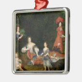 Marquise de Montespan Metalen Ornament (Links)