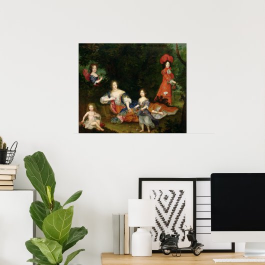 Marquise de Montespan Poster (Thuiskantoor)