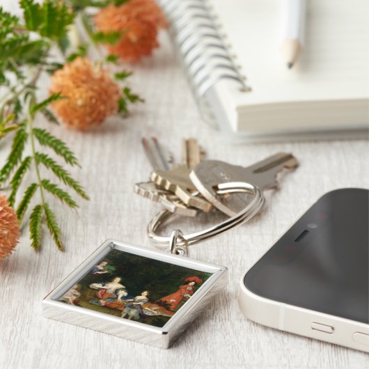 Marquise de Montespan Sleutelhanger (Zijkant)