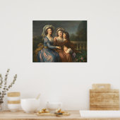 Marquise de Pezay - Élisabeth-Louise Brun Fine Art Poster (Keuken)