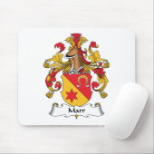 Marr Family Crest Muismat (Met muis)