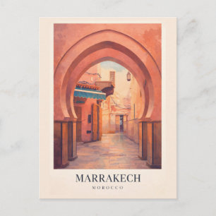 Marrakech Ansichtkaart Briefkaart