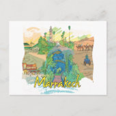 Marrakech Briefkaart (Voorkant)