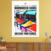 Marrakech Canvas Afdruk (Insitu (Woonkamer))