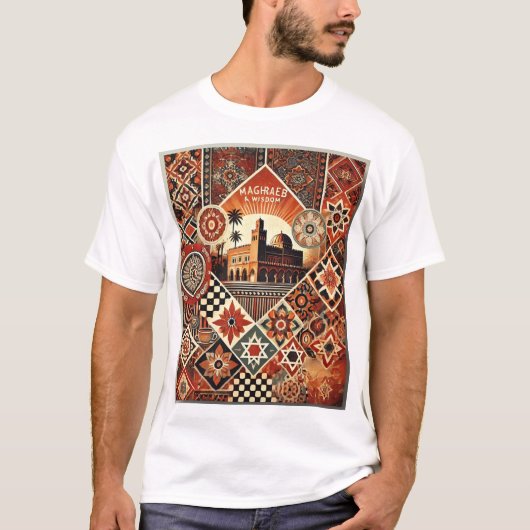 Marrakech City T-shirt – Maghreb Streetwear (Voorkant)