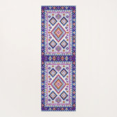 Marrakech Droom - Levendig Marokkaans Geometrisch Yogamat (Achterkant)