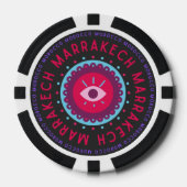 Marrakech Eyes Poker Chips (Voorkant)