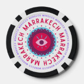 Marrakech Eyes Poker Chips (Achterkant)