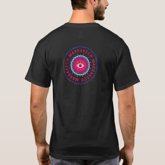 Marrakech Eyes T-shirt (Achterkant)