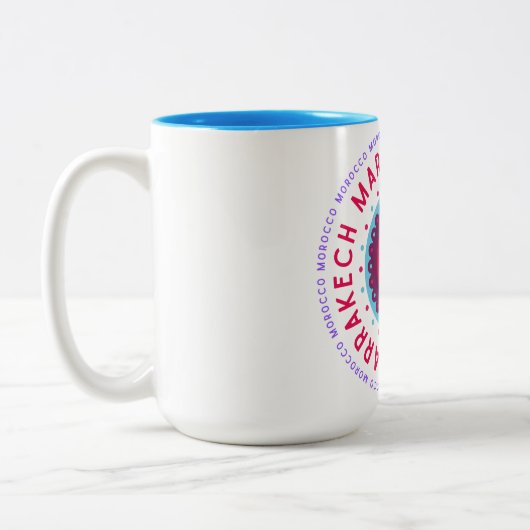 Marrakech Eyes Tweekleurige Koffiemok (Links)