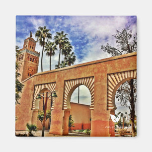 Marrakech fridge magnet