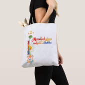 Marrakech gloeit – Levendige Marokkaanse kunst T-s Tote Bag (Dichtbij)