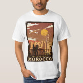 Marrakech Het Koninkrijk Marokko T-shirt (Voorkant)
