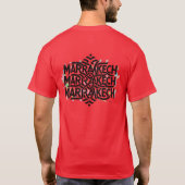 Marrakech: Juweel van Marokko T-shirt (Achterkant)