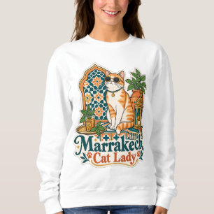 Marrakech Kat Dames Trui Marokkaanse Kattenliefh