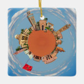 marrakech - klein marokko - reistoeristenplan keramisch ornament (Voorkant)