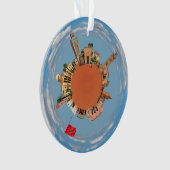 marrakech - klein marokko - reistoeristenplan ornament (voorkant)