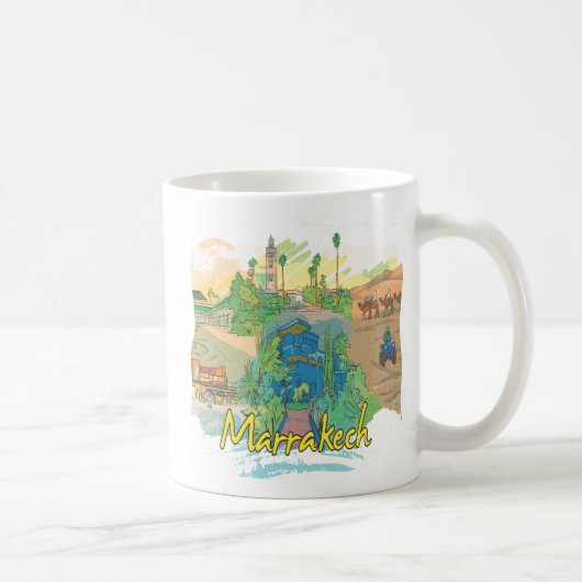 Marrakech Koffiemok (Rechts)