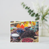 Marrakech kruiden briefkaart (Staand voorkant)