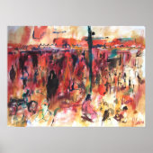 Marrakech Market Poster (Voorkant)