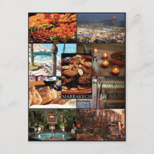Marrakech - Maroc - Carte postale Briefkaart