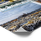 Marrakech - Marocco - Mosaic - Poster (Hoek)