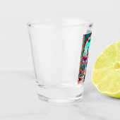 Marrakech Marokko Kat Reizen Toerisme Souvenir Shot Glas (Links)