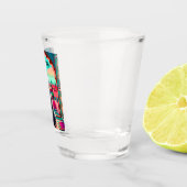 Marrakech Marokko Kat Reizen Toerisme Souvenir Shot Glas (Rechts)