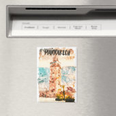 Marrakech Marokko Koutoubia-moskee Magneet (Insitu (Vaatwasser))