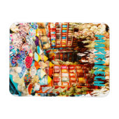 Marrakech Marokko Markt Bazaar Magneet (Horizontaal)