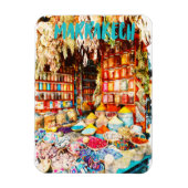 Marrakech Marokko Markt Bazaar Magneet (Verticaal)