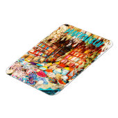 Marrakech Marokko Markt Bazaar Magneet (Linkerzijde)