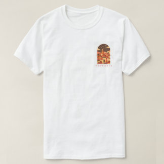 Marrakech Marokko Retro Vintage Reis T-Shirt