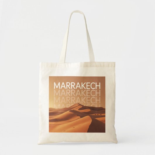 Marrakech Marokko Sahara Woestijn Reizen Tote Bag (Voorkant)
