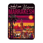 Marrakech Marokko souk Toerisme Reizen Souvenir Magneet (Verticaal)