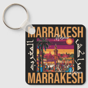 Marrakech Marokko souk Toerisme Reizen Souvenir Sleutelhanger