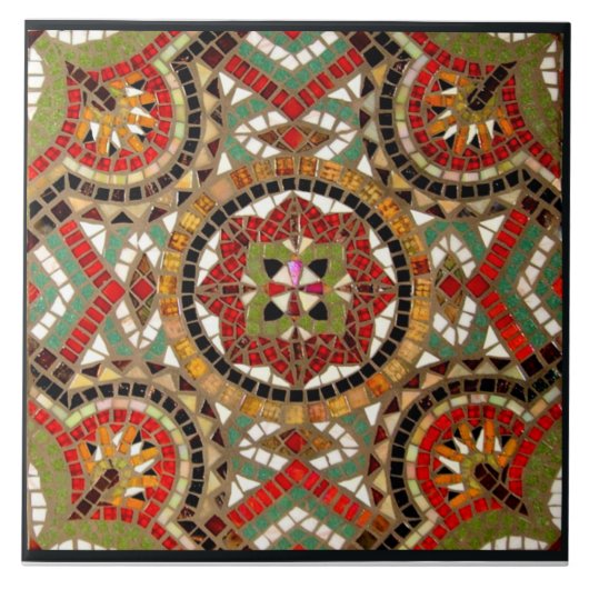 Marrakech Mosaic Tegeltje (Voorkant)