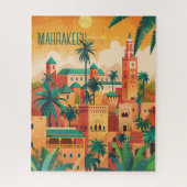 Marrakech Travel Legpuzzel (Verticaal)