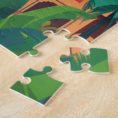 Marrakech Travel Legpuzzel (Zijkant)