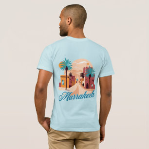 Marrakech vibe - pastelkleuren t-shirt
