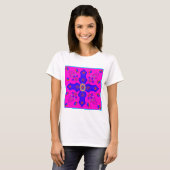 Marrakesh Arabesque inspireerde linteieren helder T-shirt (Voorkant volledig)