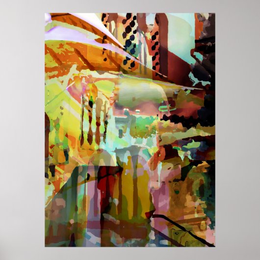 Marrakesh Arches Poster (Voorkant)